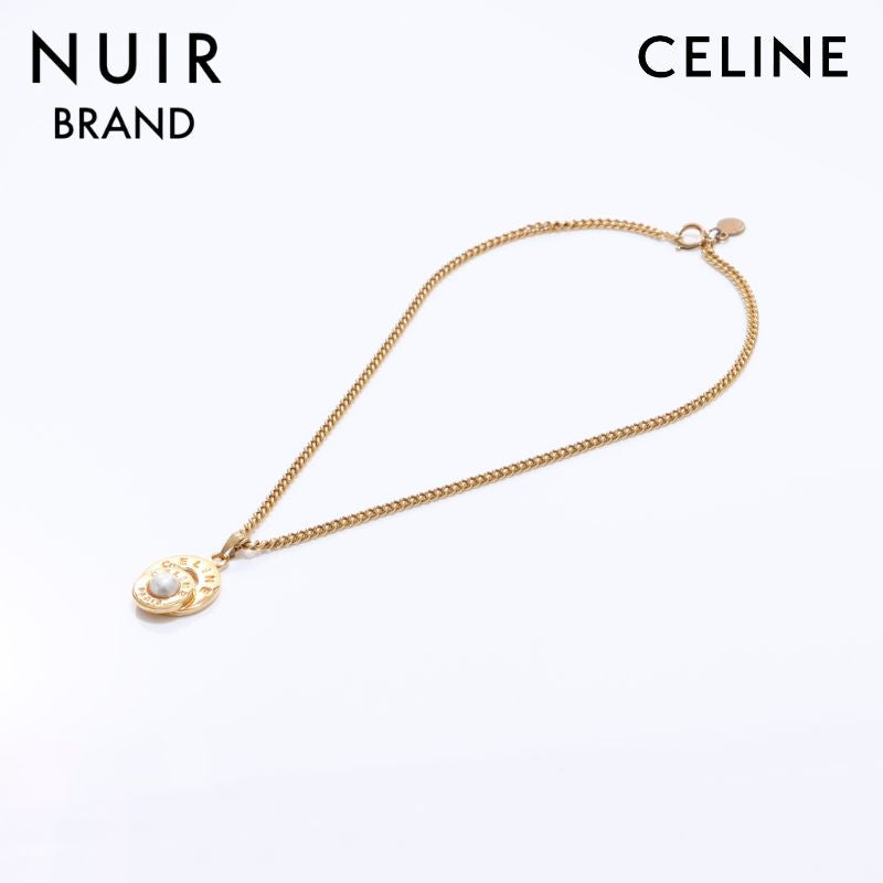 セリーヌ CELINE パール ネックレス ゴールド WS6475 – NUIR VINTAGE