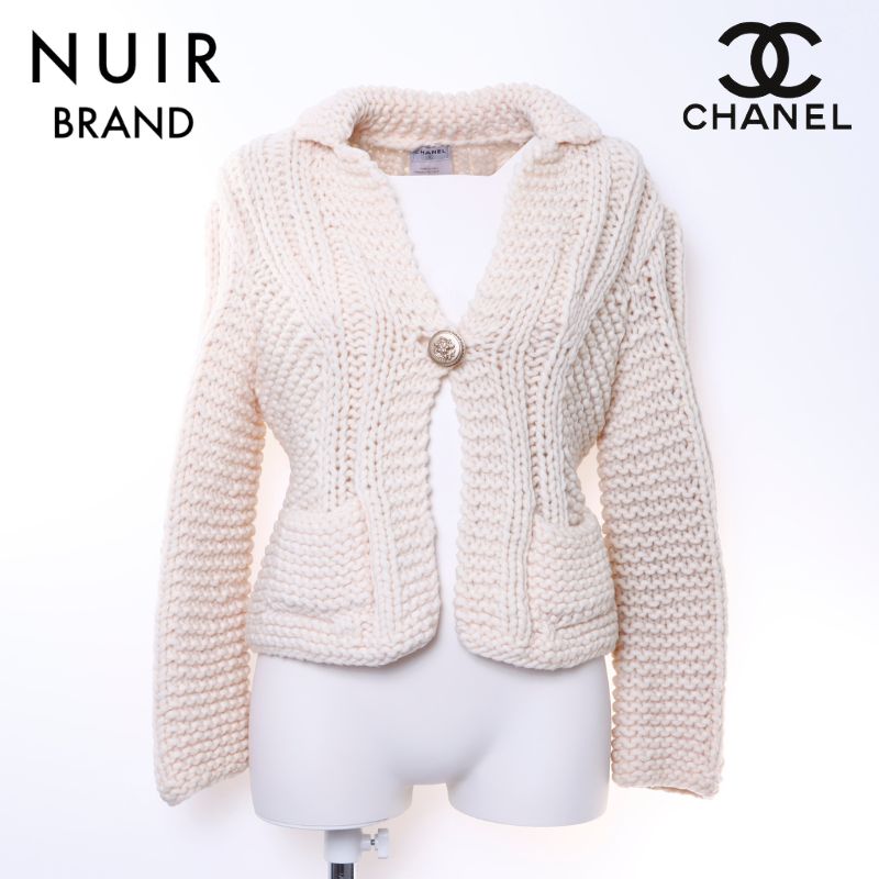 シャネル CHANEL カーディガン ベージュ WS6488 – NUIR VINTAGE