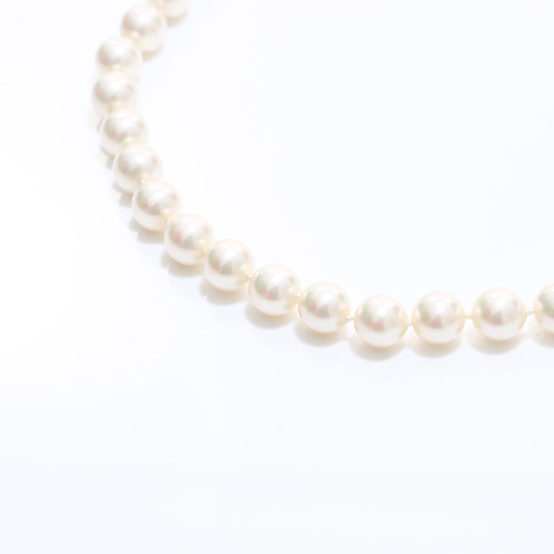 クリスチャンディオール Christian Dior パール ネックレス ホワイト