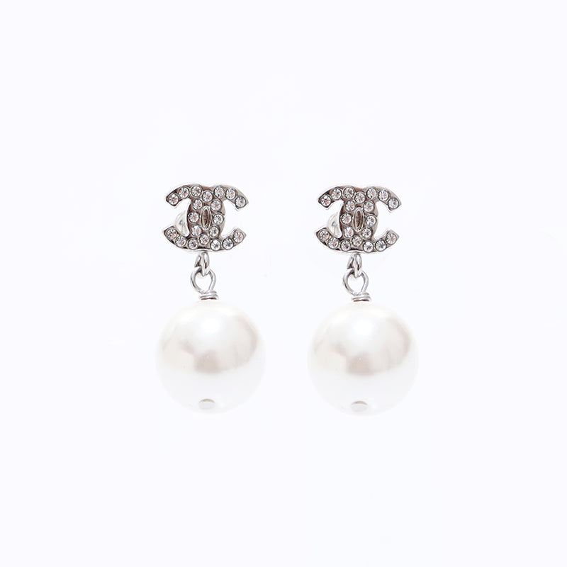 シャネル CHANEL パール ココマーク ピアス シルバー WS6573 – NUIR