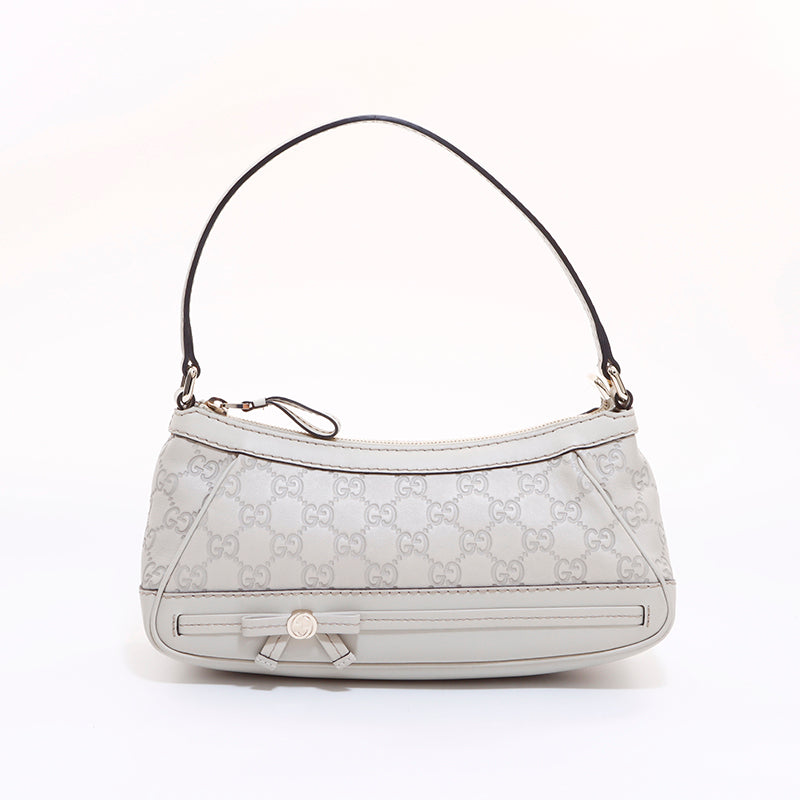【GUCCI】グッチシマ　メイフェア　ハンドバッグ グッチ GUCCI グッチシマメイフェア ハンドバッグ ホワイト WS6656