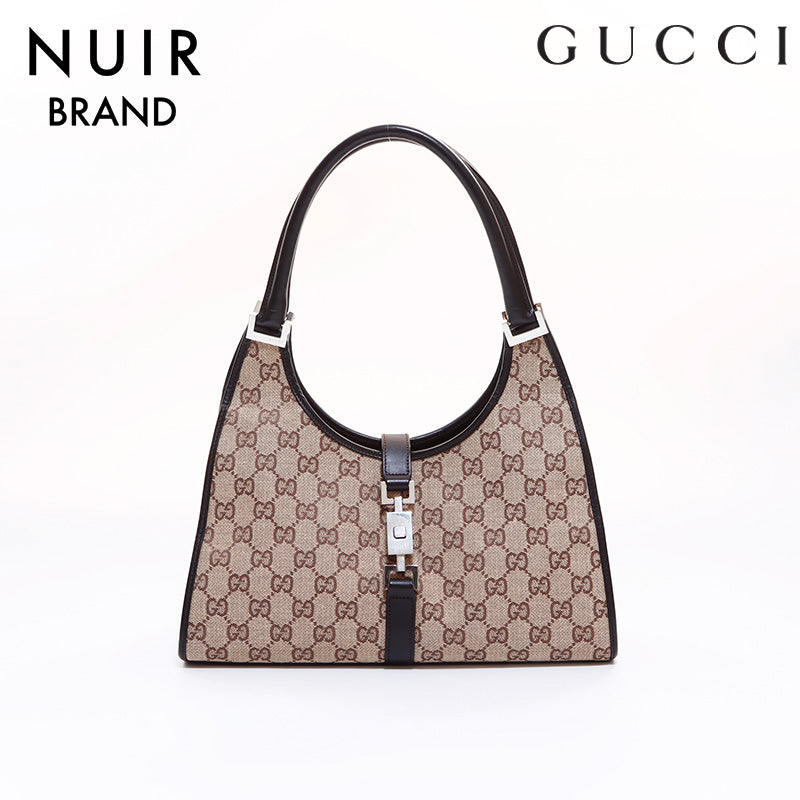 バッグ GUCCI hand bag Jackie Canvas beige Gucci Jackie Canvas Bag | Mercy Vintage