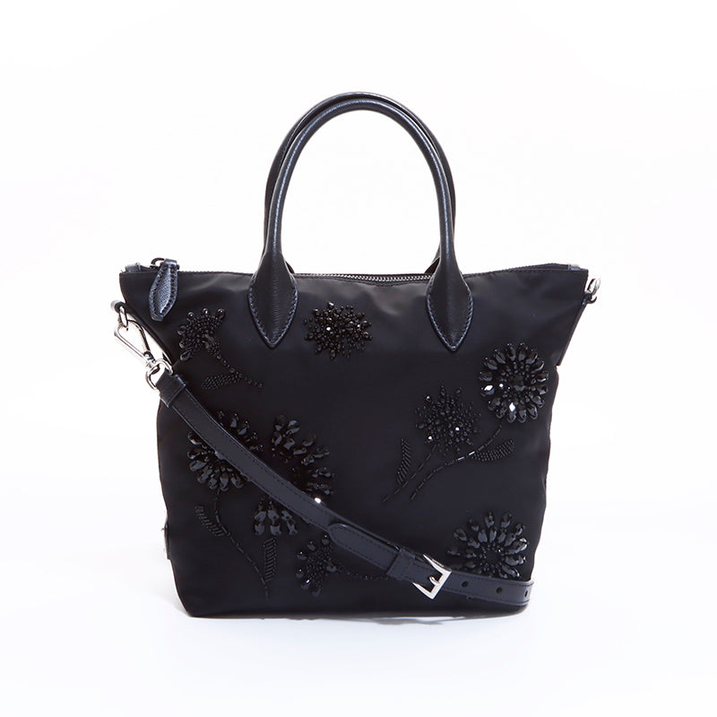 プラダ PRADA 2way ビジュー ハンドバッグ ブラック WS6825 – NUIR VINTAGE