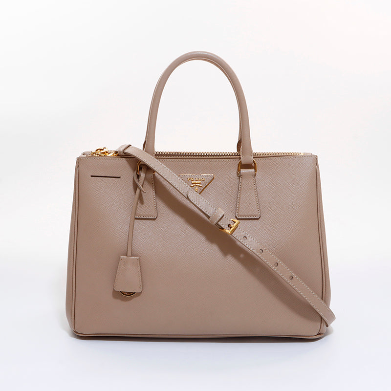 i30【美品】プラダ エスプラナード サフィアーノ バイカラー2way