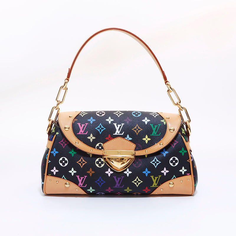 Louis Vuitton LOUIS VUITTON Beverly MM Handbag Multicolor WS6856