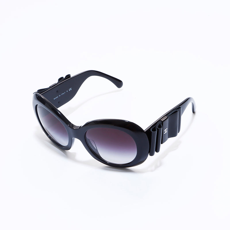 Chanel CHANEL 2000s Coco Mark Sunglasses Blue WS7099 – NUIR