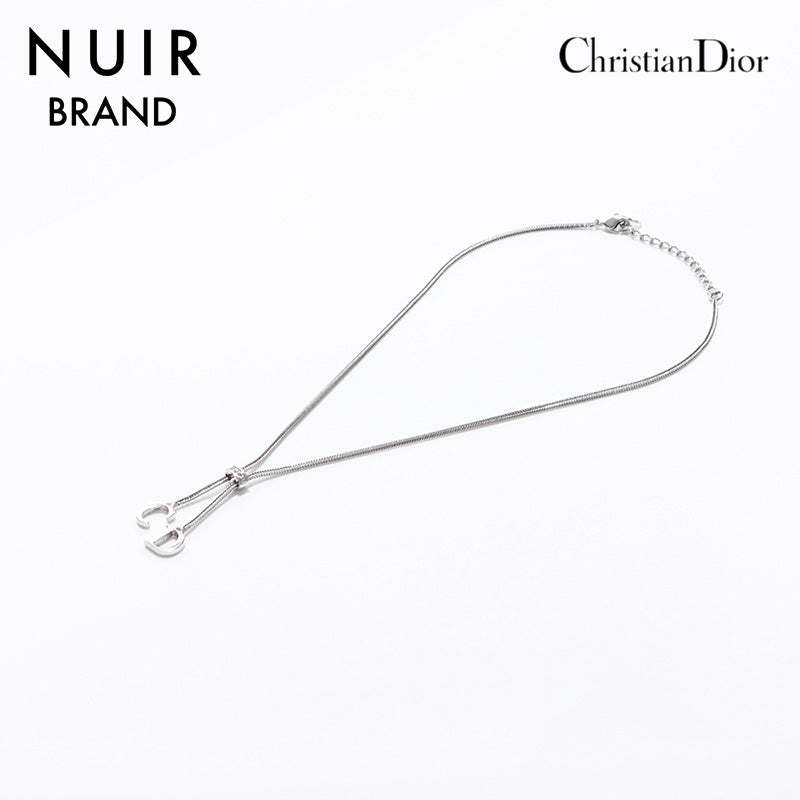 クリスチャンディオール Christian Dior ロゴ ネックレス