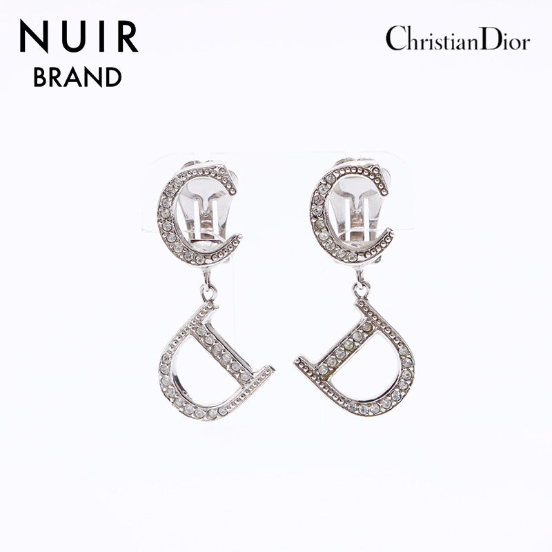 クリスチャンディオール Christian Dior ロゴ ラインストーン