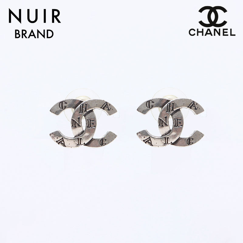 CHANEL ヴィンテージ ココマーク ピアス 片耳 シルバー 1999年 WS7100-1.jpg?v=1715250723