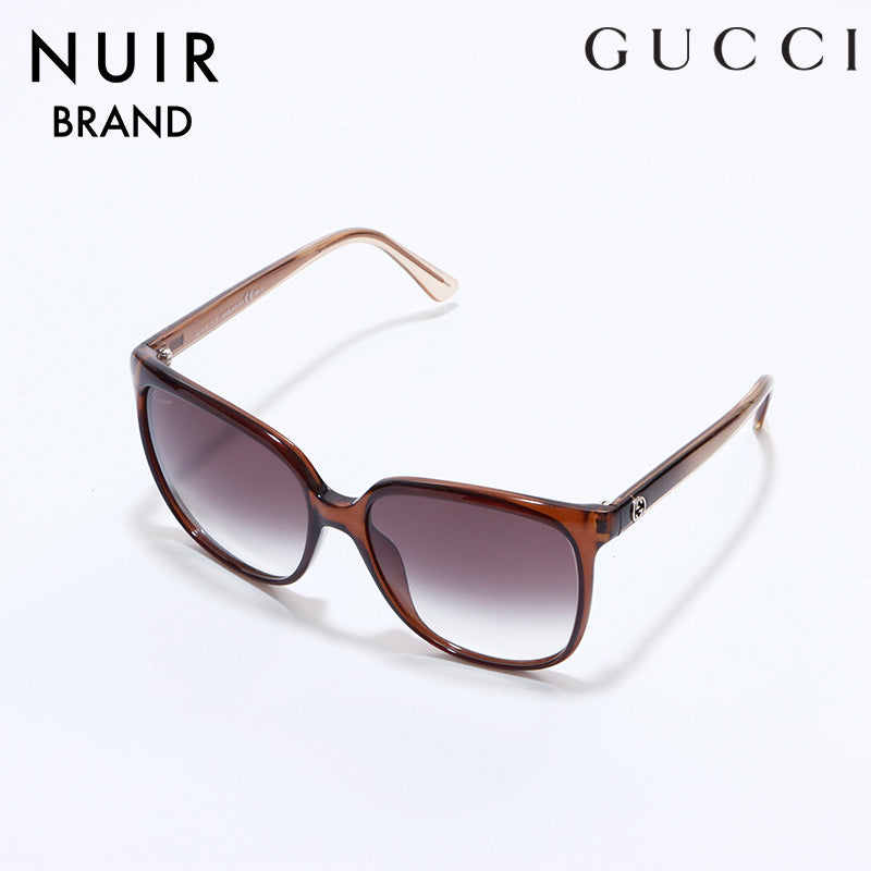 Gucci Sunglasses Brown WS7160 – NUIR VINTAGE - Main Image