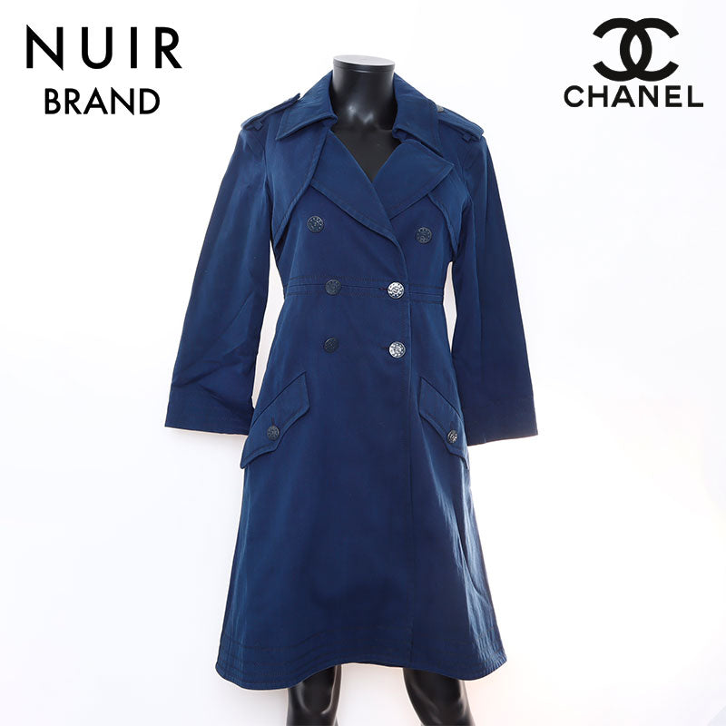 【正規品】シャネルCHANEL 20Pココマーク 36替ボタン 糸付き ネイビー 中古・古着通販】CHANEL (シャネル) ココボタンツイード