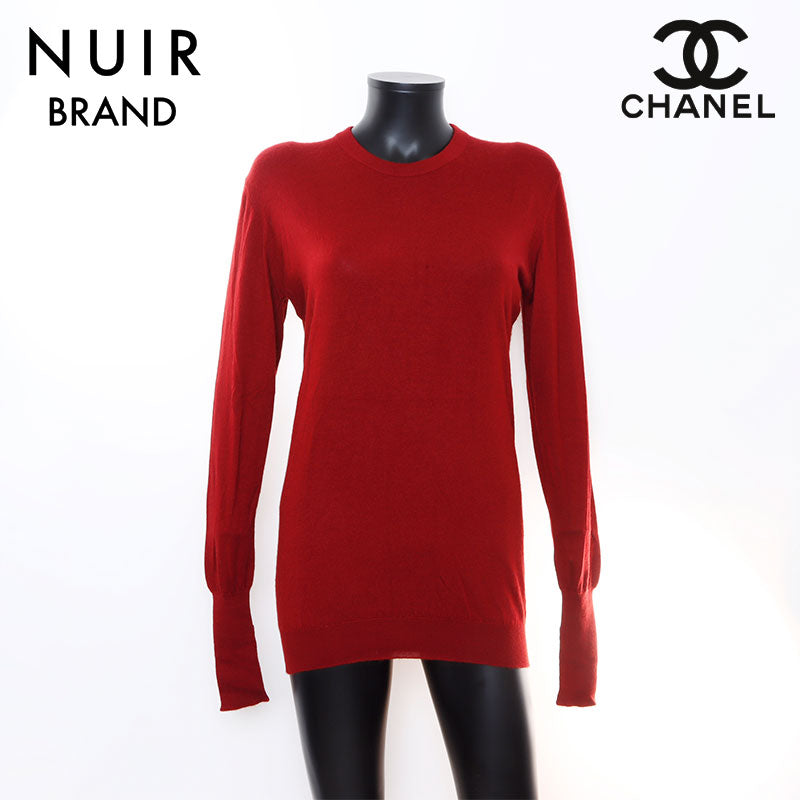 シャネル CHANEL カシミヤ/ セーター レッド WS7183 – NUIR VINTAGE