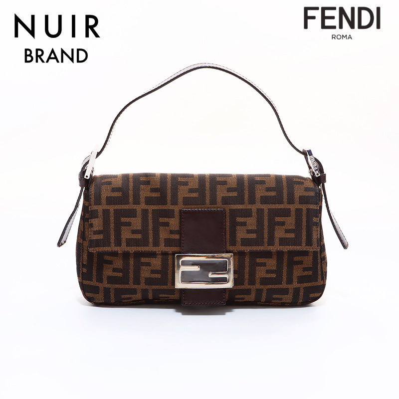 フェンディ FENDI マンマバケット ズッカ柄 ハンドバッグ