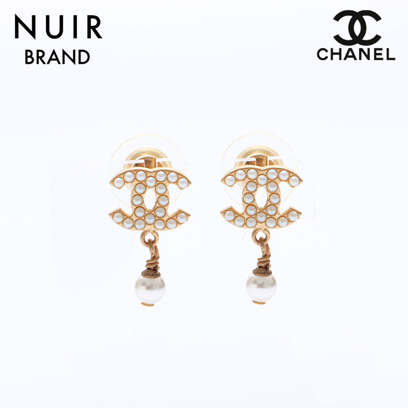 シャネル CHANEL ピアス ゴールド WS7264 – NUIR VINTAGE