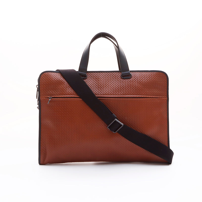 ボッテカ ヴェネタ イントレチャートショルダーバッグ こげ茶 BOTTEGAVENETA ボッテガヴェネタ イントレチャート ショルダー