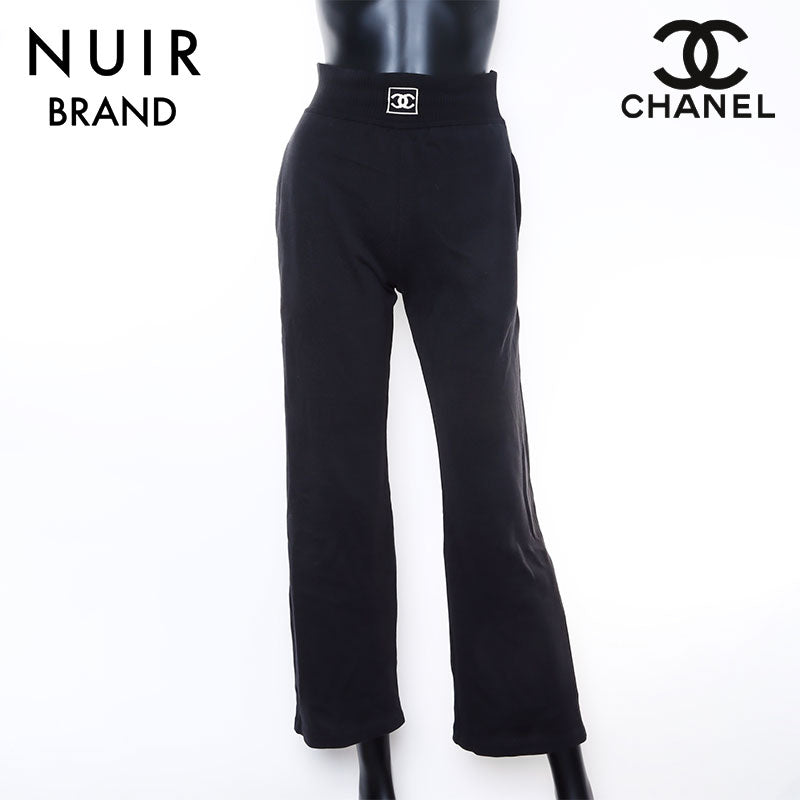 Chanel Sports Line Jersey Size:34 Pants Black WS7434 – NUIR VINTAGE
