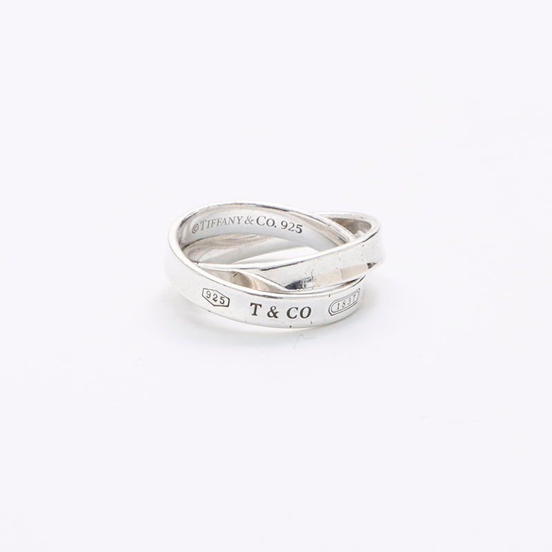 ティファニー TIFFANY&Co. シルバー925ダブル Size: 50 リング