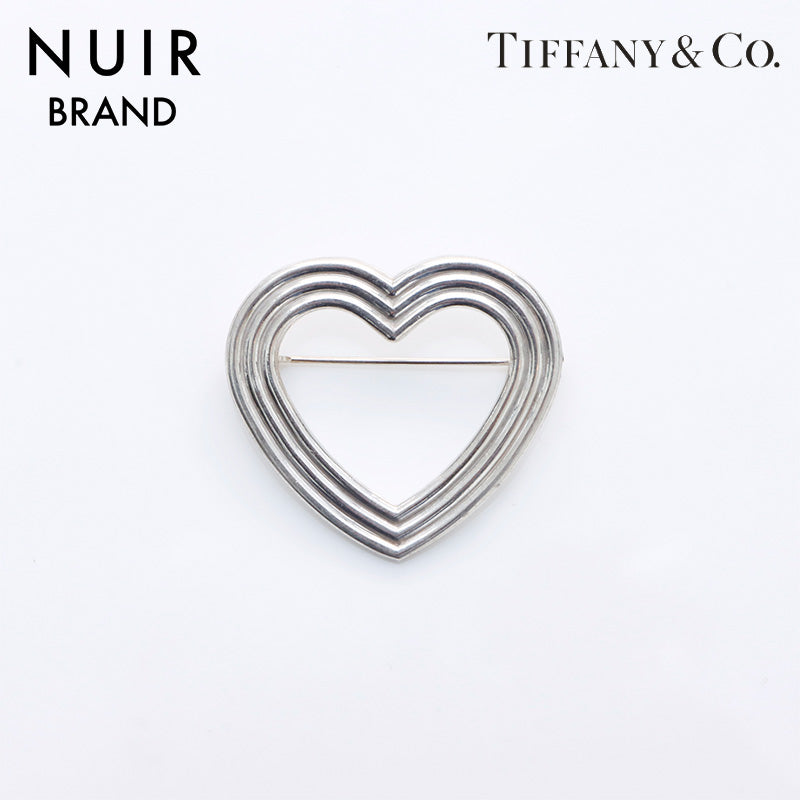 ティファニー TIFFANY&Co. ハート ブローチ シルバー WS7562 – NUIR VINTAGE