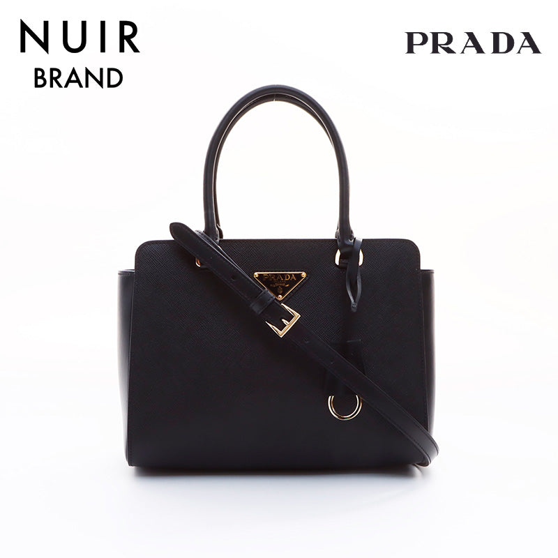 PRADA ノベルティー　2wayバッグ　新品 PRADA 2way Handbag Black WS7606 – NUIR VINTAGE