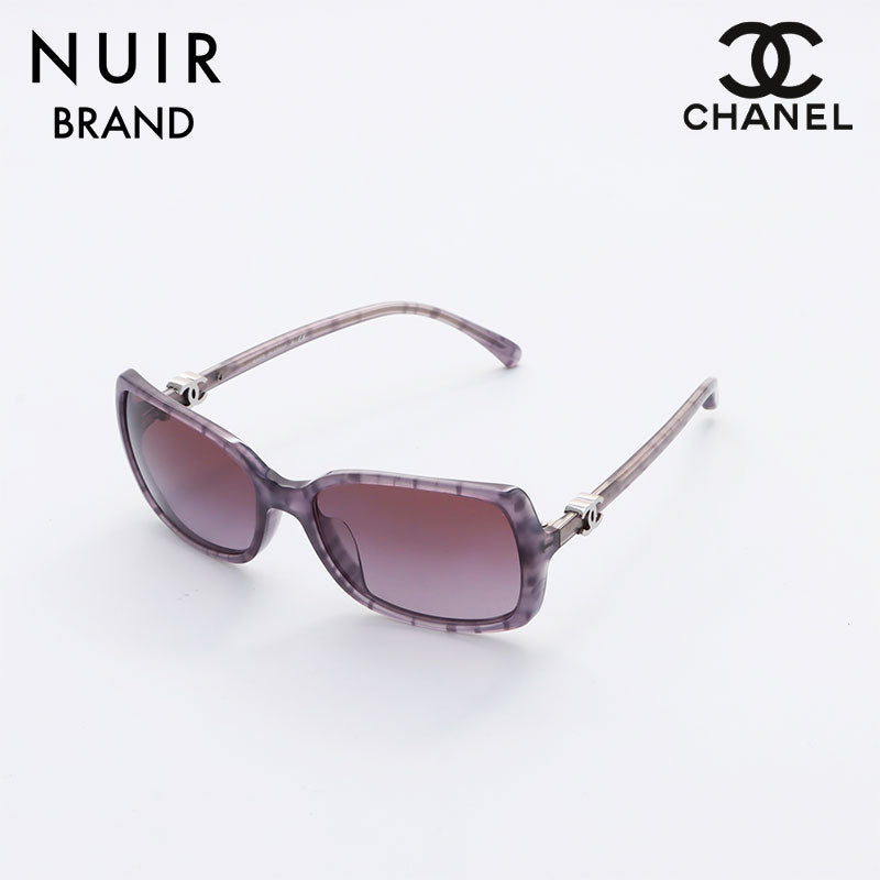 CHANEL ヴィンテージ　パープルレンズ サングラス 62011-d1_a1b1d80d-5063-4d28-