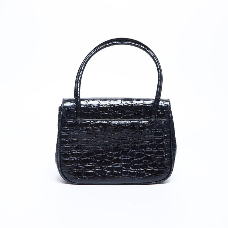 フェラガモ ヴァラ　ハンドバッグ サルヴァトーレフェラガモ Salvatore Ferragamo 型押し ヴァラ
