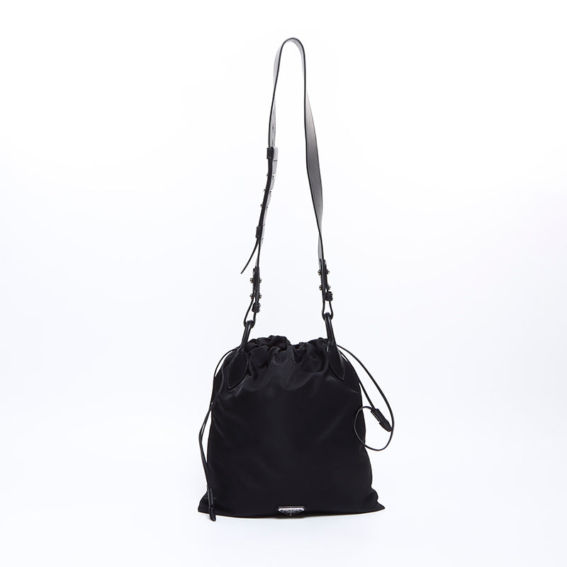 プラダ　PRADA ショルダーバッグ 楽天市場】プラダ PRADA フラワー ショルダーバッグ ブラック