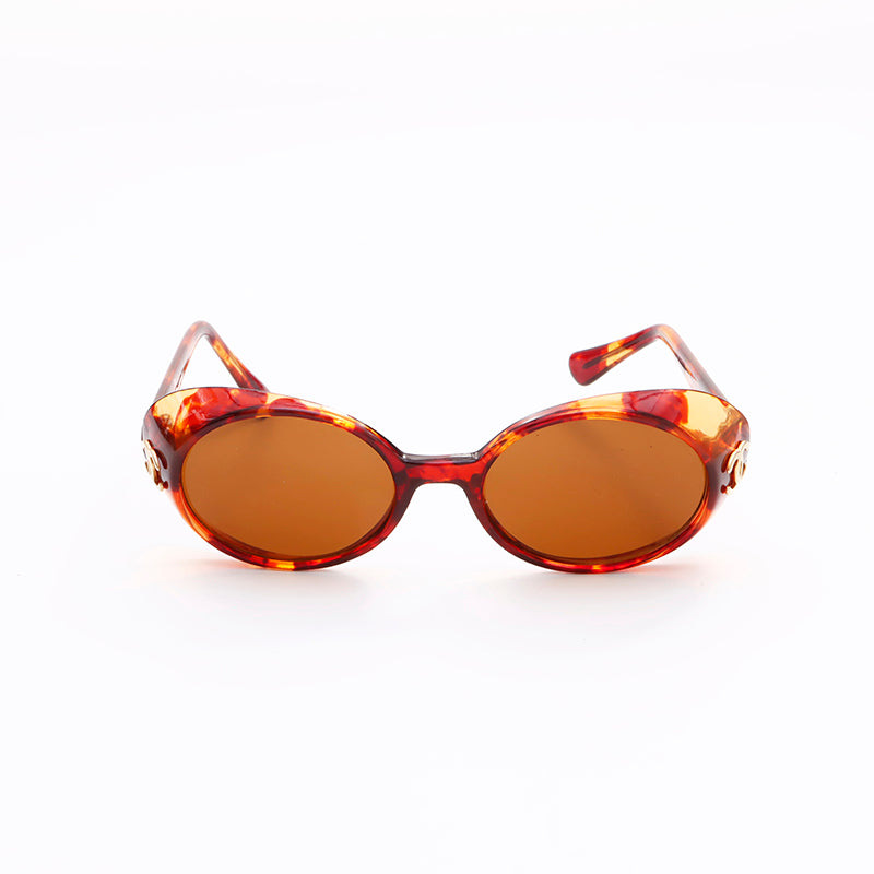 Chanel Coco Mark Sunglasses Brown WS7710 – NUIR VINTAGE