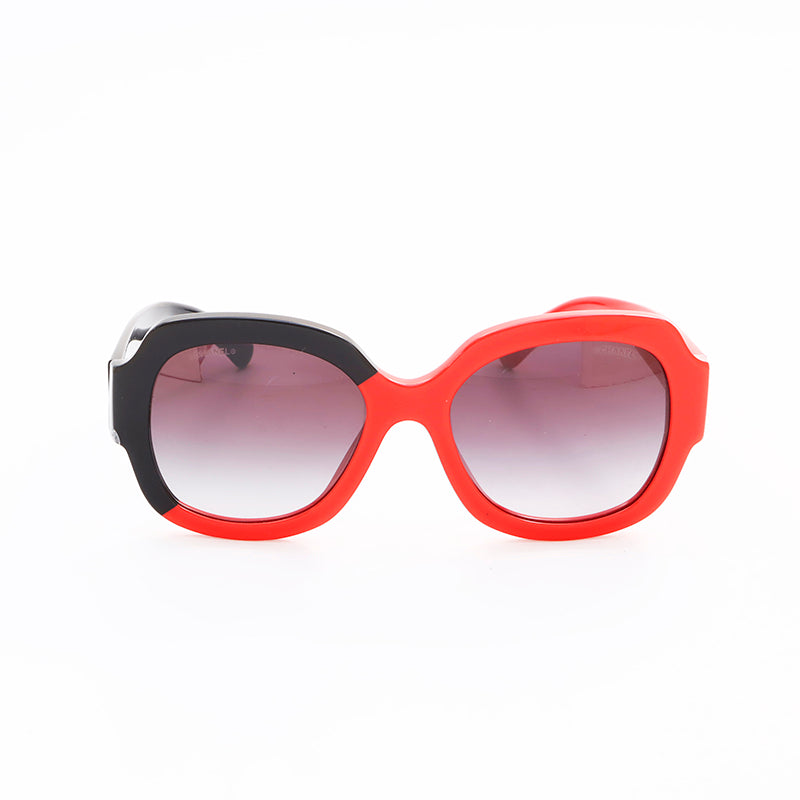 Chanel Coco Mark Sunglasses Black Red WS7734 – NUIR VINTAGE
