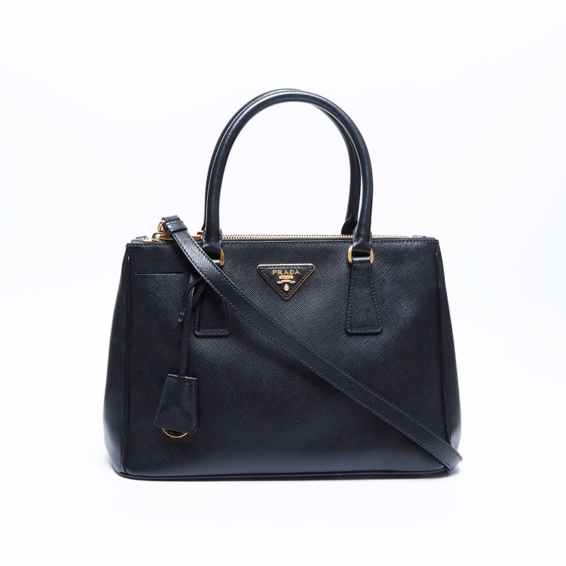 PRADA 2way Safino Shoulder Bag Black WS7750 – NUIR VINTAGE