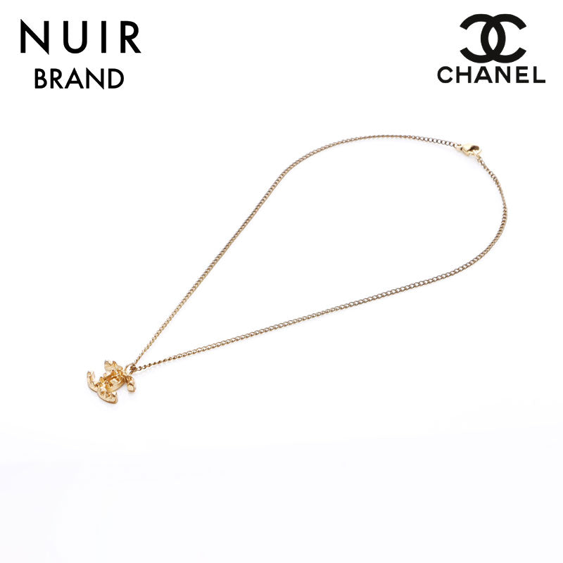 シャネル CHANEL ココマーク 03P ネックレス ゴールド WS7810 – NUIR