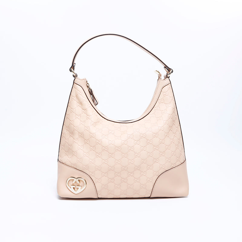 Gucci GG Shima Shoulder Bag Beige WS7866 – NUIR VINTAGE