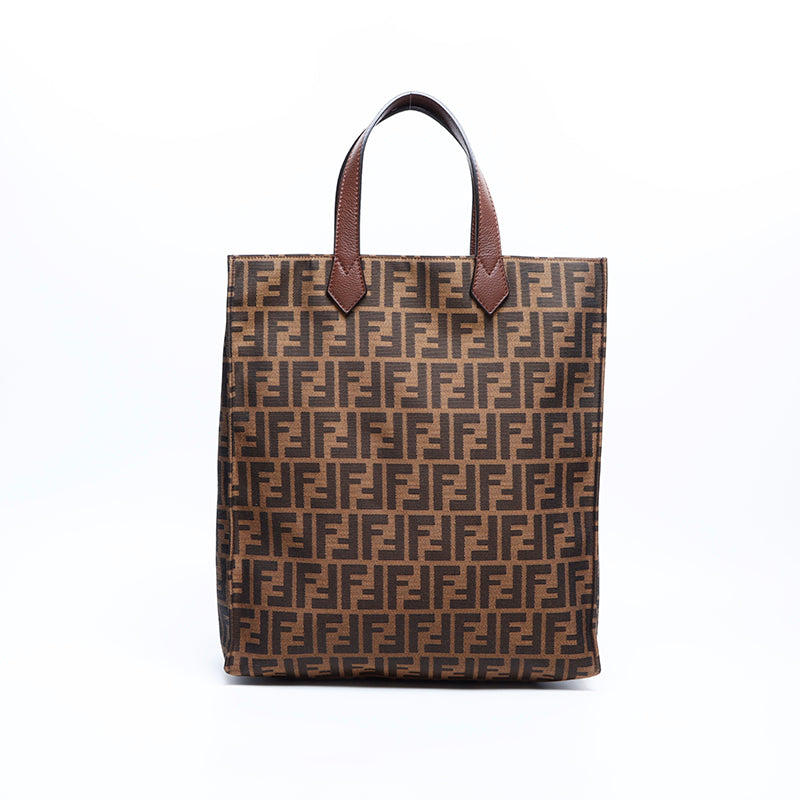 FENDI Zucca Tote Bag Brown WS7871 – NUIR VINTAGE