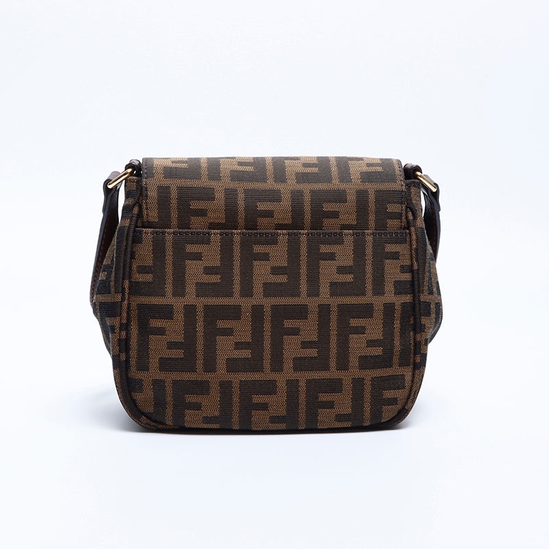 フェンディ FENDI ズッカ ショルダーバッグ ブラウン WS7886 – NUIR