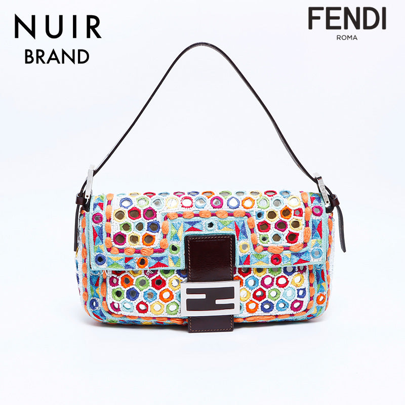 フェンディ FENDI マンマバケット ショルダーバッグ マルチカラー