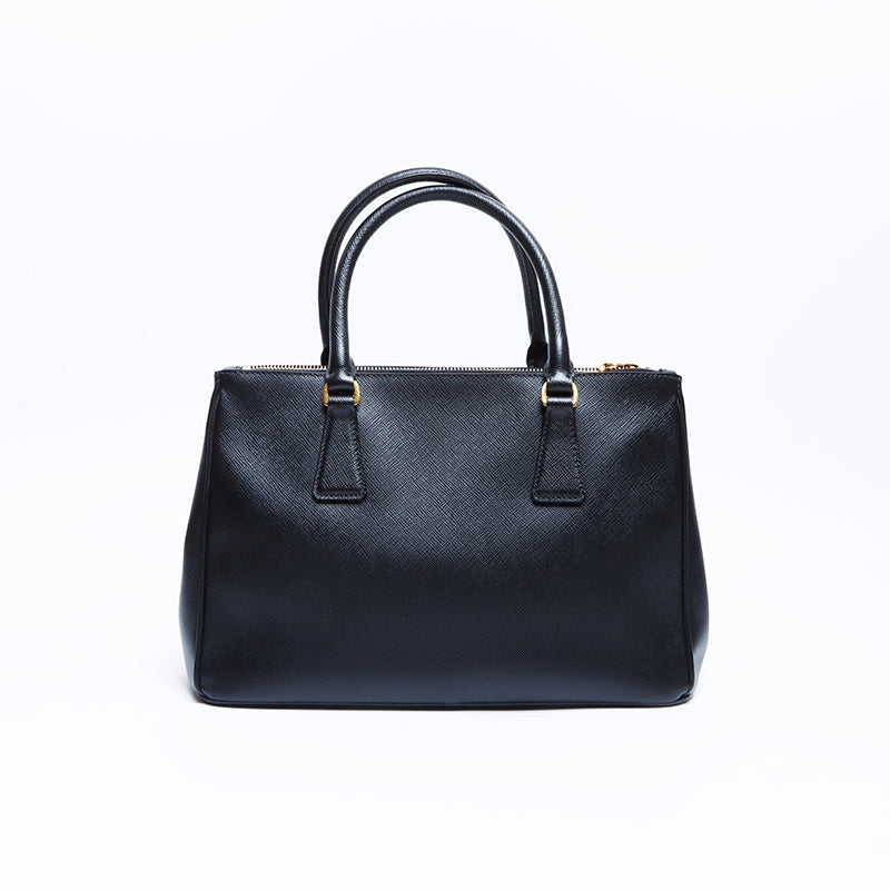 PRADA⭐プラダ⭐サフィアーノ⭐ガリレア⭐レザーハンドバッグ 青 保存