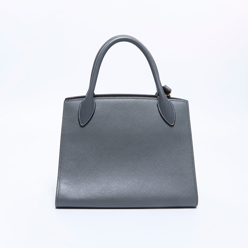PRADA グレー レザー ハンドバッグ　プラダ プラダ PRADA 2way レザー ハンドバッグ グレー WS8126 – NUIR VINTAGE