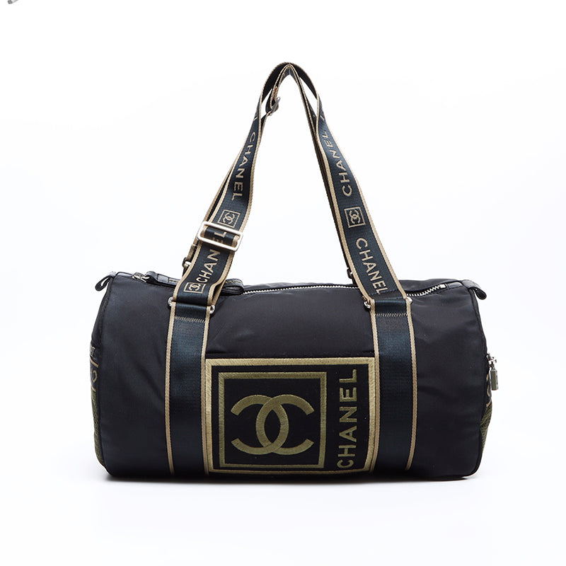 シャネルCHANELスポーツシリーズ　ブラック ボストン　ショルダーバッグ 楽天市場】CHANEL【シャネル】スポーツ ライン ボストンバッグ
