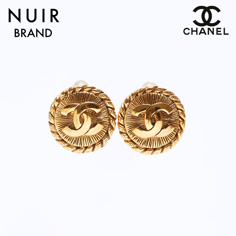 シャネル CHANEL ココマーク イヤリング ゴールド WS8283 – NUIR VINTAGE