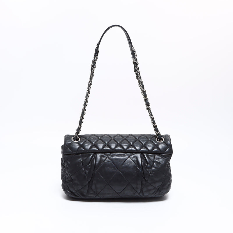 シャネルマトラッセ シャネル マトラッセ 11.12 クラシック ハンドバッグ 25cm ブラック