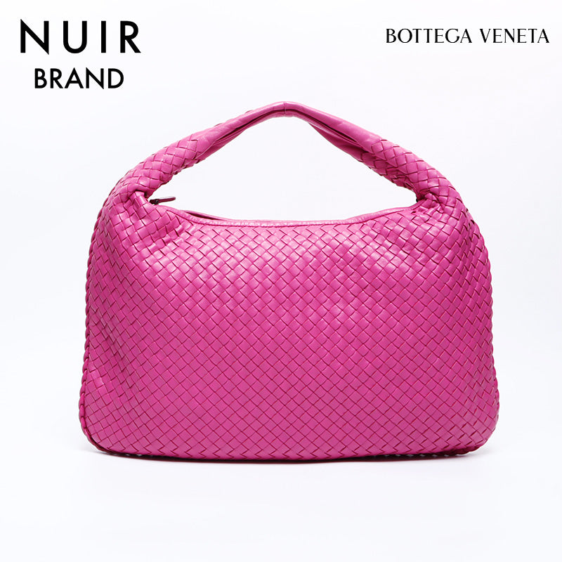 ボッテガヴェネタ BOTTEGAVENETA イントレチャート ショルダーバッグ ピンク WS8316 – NUIR VINTAGE