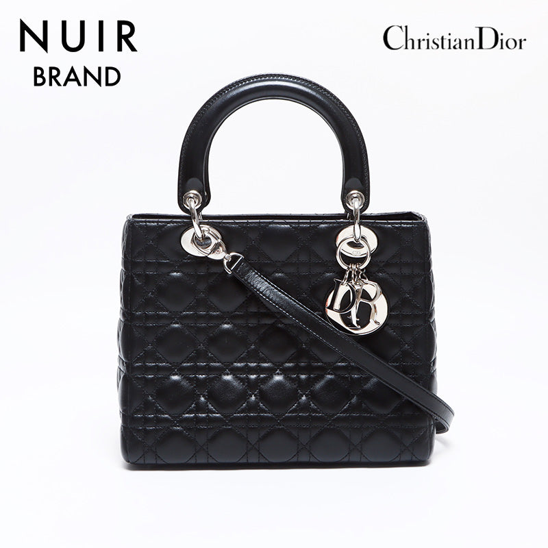 美品！Christian Dior キャディーバッグ 2個セット　本革ポーチ付 クリスチャンディオール Christian Dior レディディオール レザー