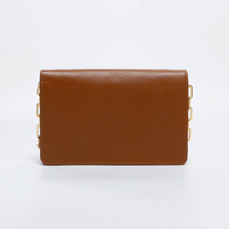 新品未使用タグ付き ブラウン 2way ポリテアマ POLITEAMA hotta woody（堀田木工所）デスクワゴン「アーク616 PL」幅42.1cm 鍵