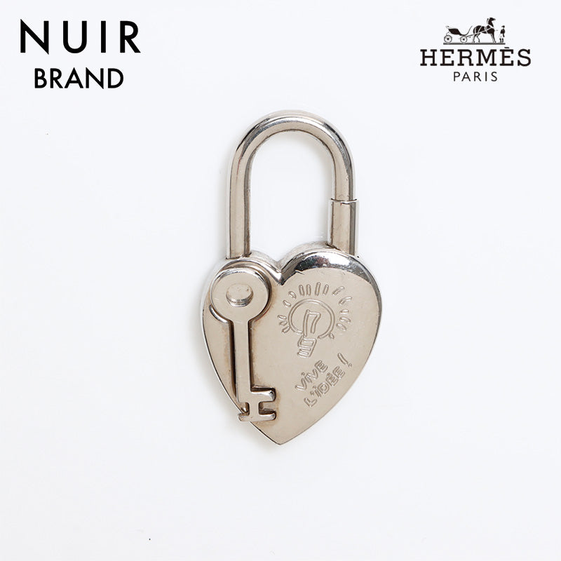 HERMES カデナチャームハートGP エルメス HERMES 2004 ハート カデナ チャーム シルバー WS8373