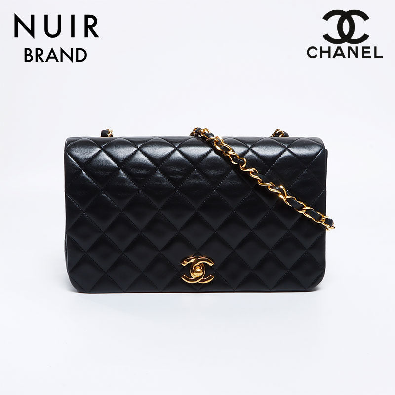シャネル CHANEL 1番台 ラムスキン マトラッセ 23 チェーン シングル
