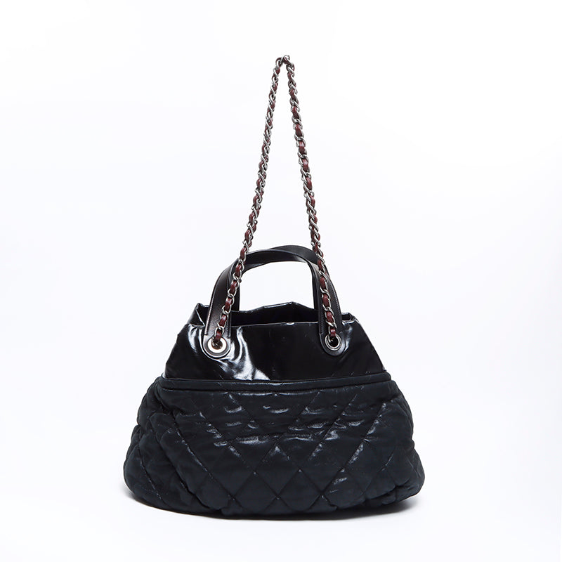 シャネル CHANEL 17番台 2way マトラッセ ショルダーバッグ ブラック