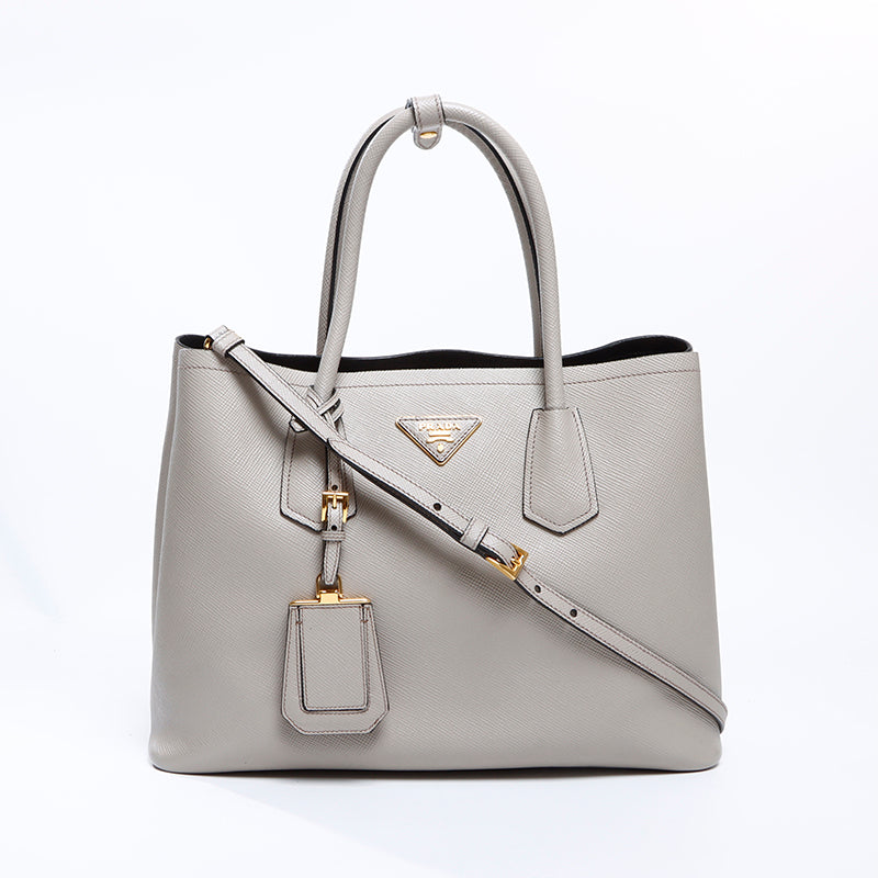 プラダ ハンドバッグ サフィアーノ 2way　三角ロゴ　ホワイト系　4922 楽天市場】【新品】 プラダ 2WAYバッグ Re-Edition 2005