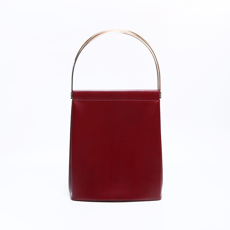 Cartier Trinity Leather Handbag Red WS8402 – NUIR VINTAGE