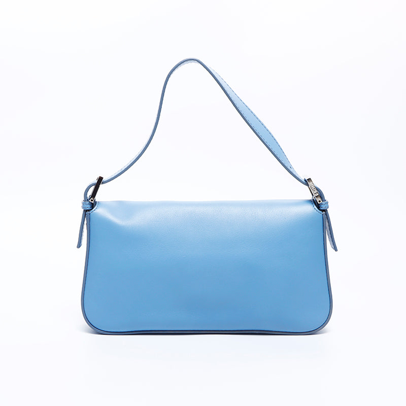 フェンディ FENDI マンマバケット レザー ショルダーバッグ