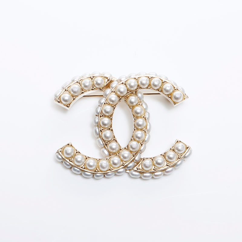 CHANEL パールブローチ 黒・白 楽天市場】シャネル ブローチ パールの通販