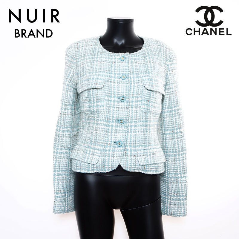 シャネル CHANEL Size:38 97P ココマークボタン ツイード ジャケット